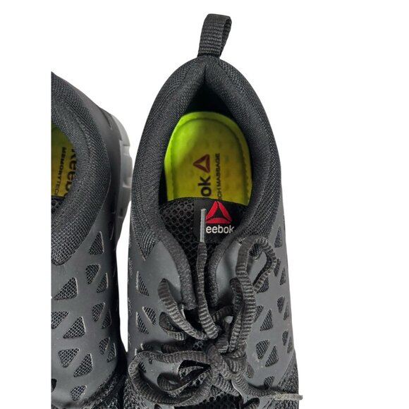 REEBOK SUBLITE CUSHION MENS 11.5 ALLOY TOE ATHLETIC WORK SHOES RB4041 BLACK ASTM - Picture 9 of 12